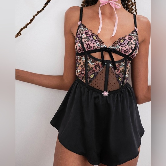 For Love & Lemons Clara Romper - Picture 1 of 10